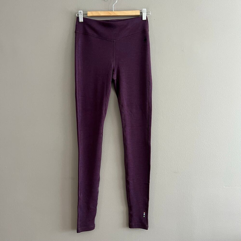 Smartwool Women’s Classic Thermal Merino Base Layer Bottom Purple Heather S NWT